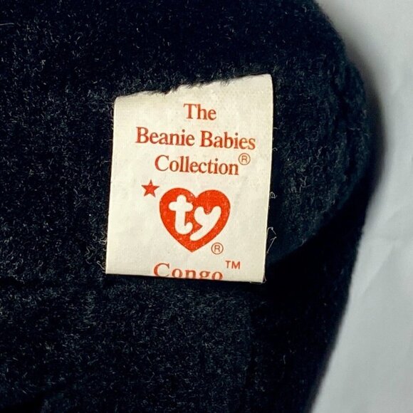 Ty Beanie Baby Original Congo 1996 Retired Fareham, Hants Reg No PA 1965(KR) - Picture 11 of 12